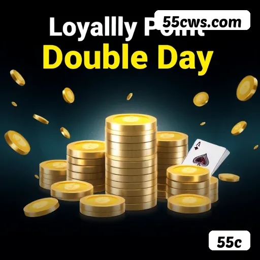 Chuva de bônus 55c nos caça-níqueis